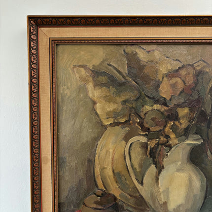 Fine Oil Painting Still Life "Flowering Jug" Classic Large Artwork Holland Art Shop
