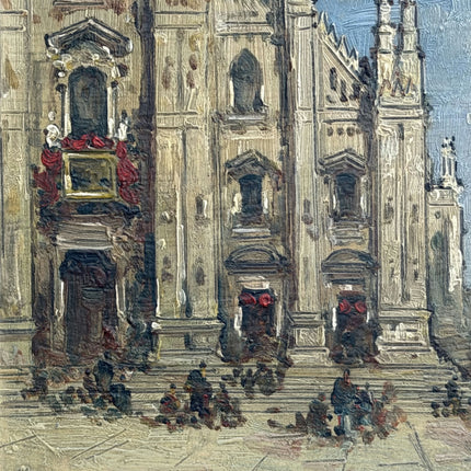 Refined Cityscape Oil Painting "Framed Painting" Timeless Small Artwork Holland Art Shop