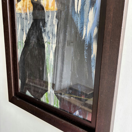 Authentic Figurative Oil Painting "Dancing Figures" Elegant Artwork Holland Art Shop