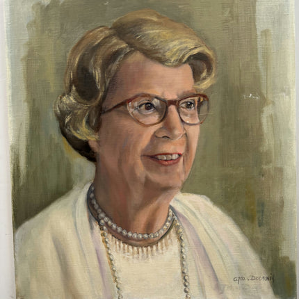 Rustic Portrait Oil Painting "Elderly Woman" Detailed Artwork Holland Art Shop