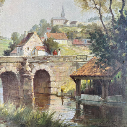 Original Landscape Oil Painting "Framed Painting" Expressive Art Holland Art Shop