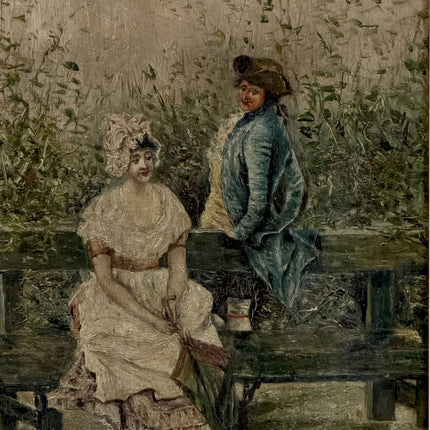 Authentic Figurative Oil Painting "Seated Woman" Original Artwork Holland Art Shop
