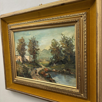Timeless Landscape Oil Painting "Framed Painting" Handcrafted Art Holland Art Shop