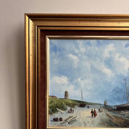 Classic Seascape Oil Painting "Framed Painting" Traditional Artwork Holland Art Shop