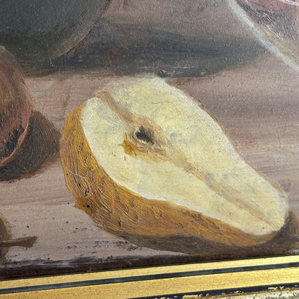 Elegant Still Life Oil Painting "Fruit Bowl" Rustic Belgique Art Holland Art Shop