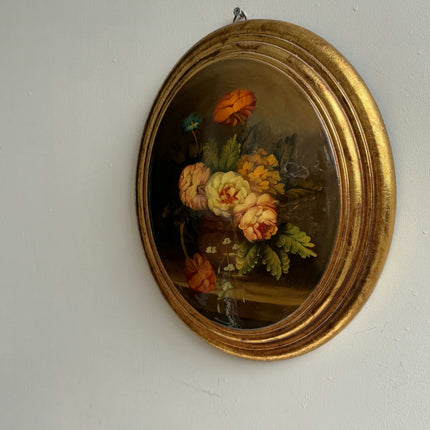 Refined Floral Still Life Oil Painting "Floral Bouquet" Small Artwork Holland Art Shop