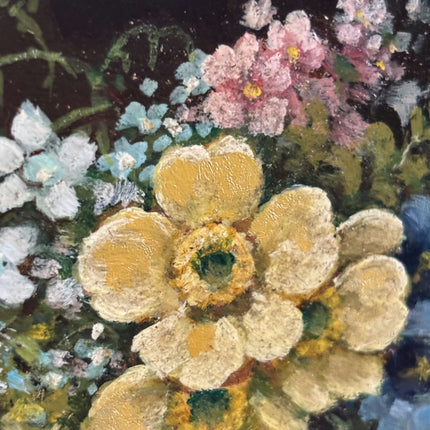 Rustic Flowery Still Life Oil Painting "Framed Painting" Refined Small Artwork Holland Art Shop