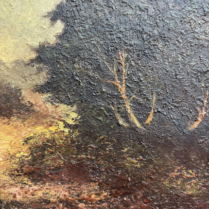 Rustic Scenery Oil Painting "Pine Trees" Authentic Art Holland Art Shop