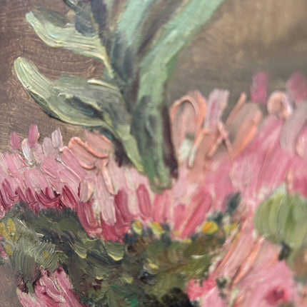 Classic Floral Still Life Oil Painting "Flower Arrangement" Small Artwork Holland Art Shop