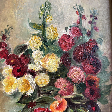 Classic Floral Still Life Oil Painting "Flower Vase" Timeless Small Artwork Holland Art Shop