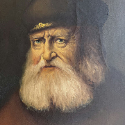 Refined Portrait Oil Painting "Bearded Man" Classic Artwork Holland Art Shop