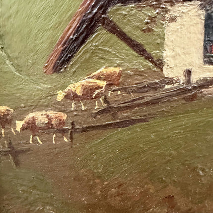 Refined Landscape Oil Painting "Painted Canvas" Authentic Art Holland Art Shop