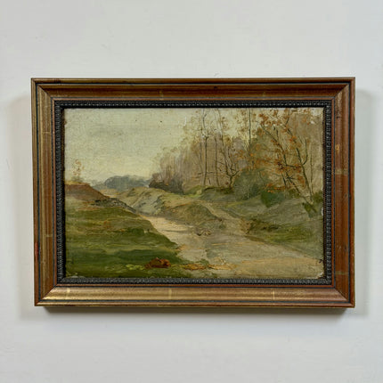 19th Century Antique Landscape Oil Painting "Framed Painting" Art Holland Art Shop