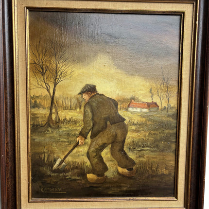 Traditional Figurative Oil Painting "Old Man" Elegant Art Holland Art Shop
