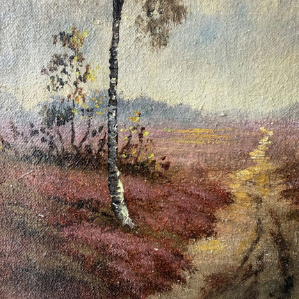 Antique Landscape Oil Painting "Golden Frame" Expressive Art Holland Art Shop
