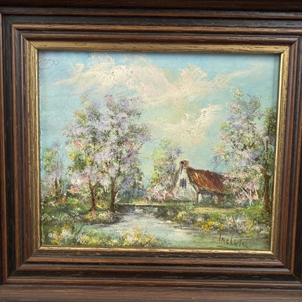 Vintage Still Life Oil Painting "Framed Painting" Authentic Small Art Holland Art Shop