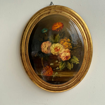 Refined Floral Still Life Oil Painting "Floral Bouquet" Small Artwork Holland Art Shop