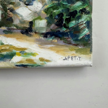 Expressive Landscape Oil Painting "Country Road" Elegant Artwork Holland Art Shop