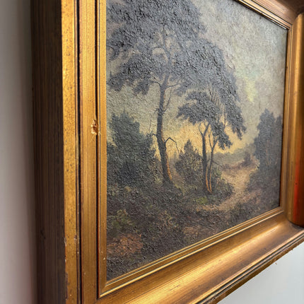 Rustic Scenery Oil Painting "Pine Trees" Authentic Art Holland Art Shop