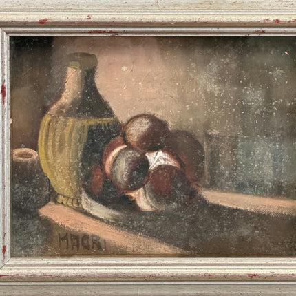 Handcrafted Still Life Oil Painting "Fruit Bowl" Detailed Small Art Holland Art Shop