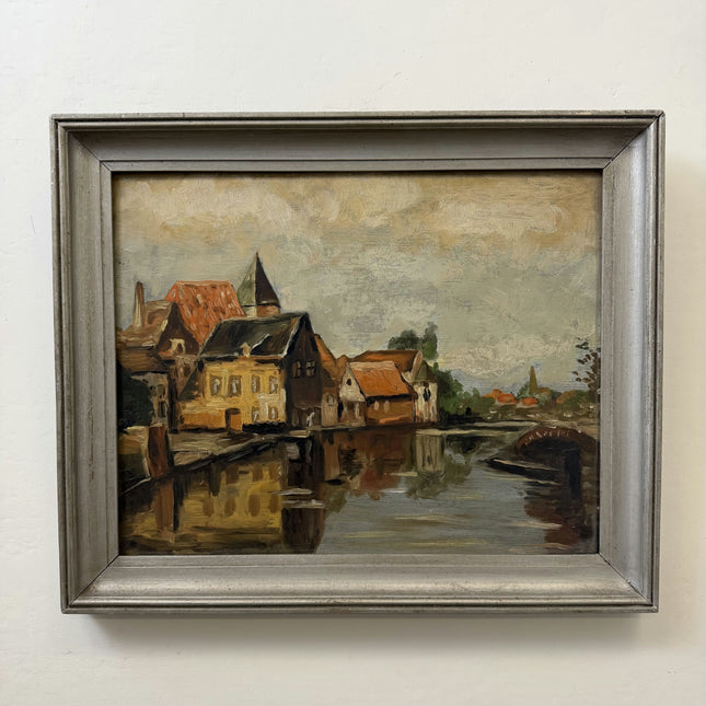 Handcrafted Scenery Oil Painting "Thick Paint" Rustic Art Holland Art Shop