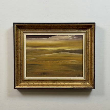 Handcrafted Landscape Oil Painting "Golden Frame" Timeless Artwork Holland Art Shop