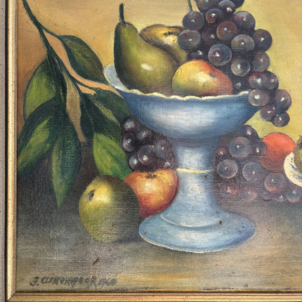 Classic Still Life Oil Painting "Fruit Bowl" Authentic Art Holland Art Shop