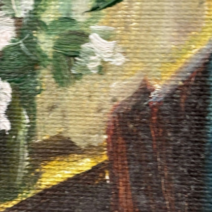 Detailed Interior Oil Painting "Seated Woman" Original Art Holland Art Shop