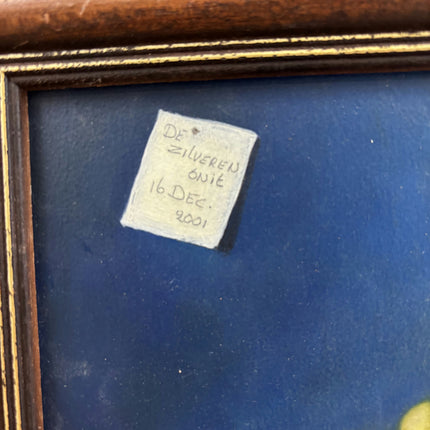 Authentic Still Life Oil Painting "Wooden Frame" Traditional Small Artwork Holland Art Shop