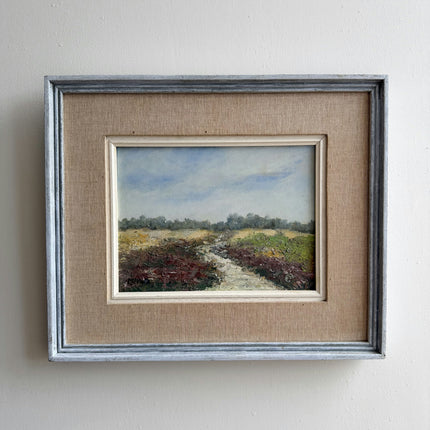 Expressive Landscape Oil Painting "Framed Painting" Traditional Small Art Holland Art Shop