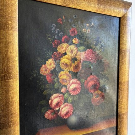 Elegant Floral Still Life Oil Painting "Floral Bouquet" Handcrafted Artwork Holland Art Shop