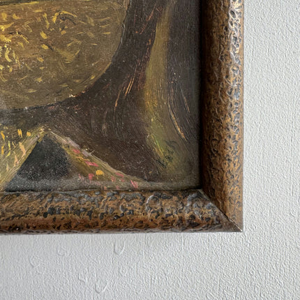 Original Still Life Oil Painting "Decorative Vase" Refined Small Art Holland Art Shop