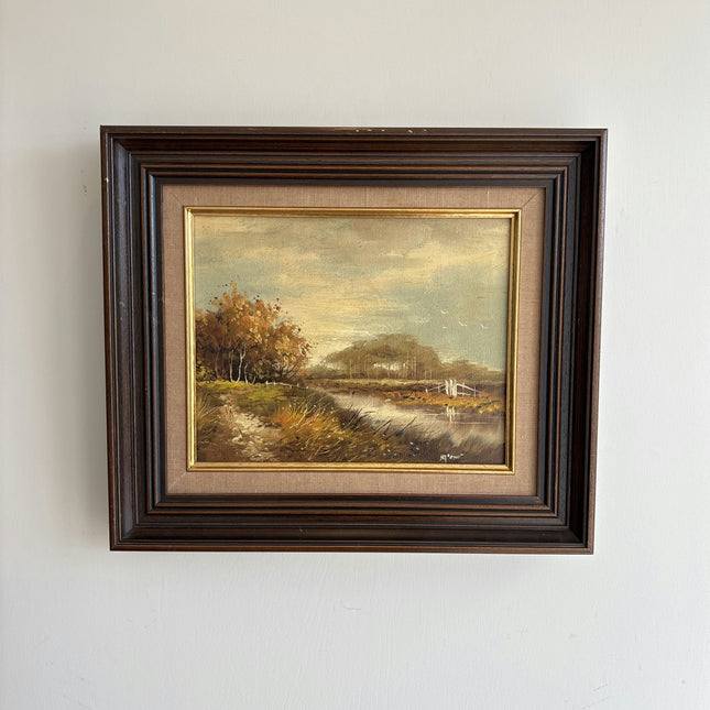 Handcrafted Landscape Oil Painting "Framed Painting" Elegant Art Holland Art Shop