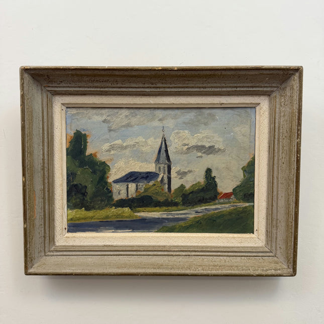 Authentic Landscape Oil Painting "Thick Paint" Expressive Artwork Holland Art Shop