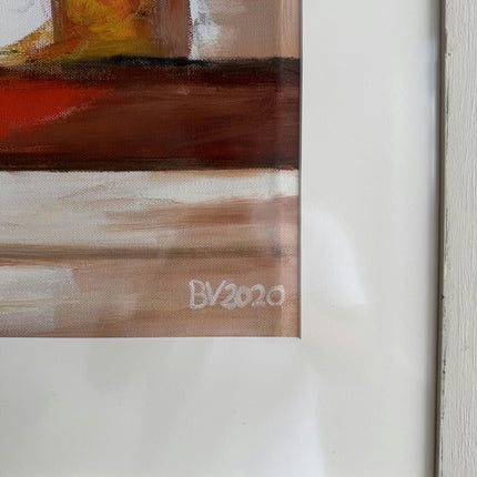 Timeless Abstract  Oil Painting "Framed Painting" Refined Large Artwork Holland Art Shop