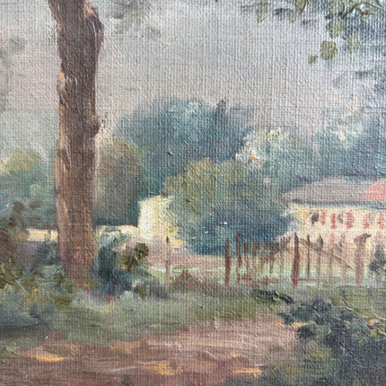 Classic Landscape Oil Painting "Gilded Frame" Timeless Small Art Holland Art Shop