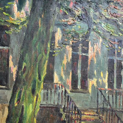 Timeless Still Life Oil Painting "Weeping Tree" Authentic Artwork Holland Art Shop