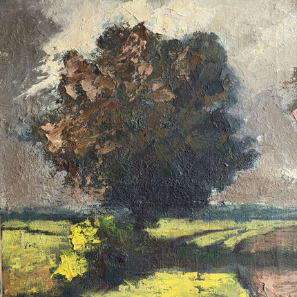 Traditional Landscape Oil Painting "Lonely Tree" Classic Artwork Holland Art Shop