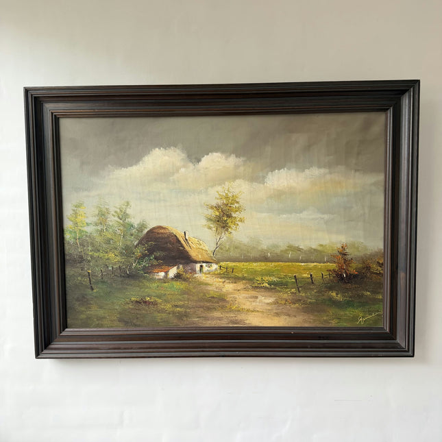 Elegant Landscape Oil Painting "Paint Texture" Original Large Art Holland Art Shop