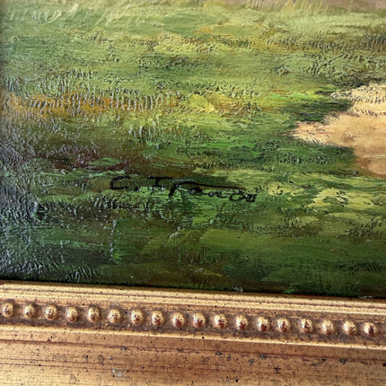 Figurative Oil Painting Animals "Two Dogs" Marvelous Medium Artwork Holland Art Shop