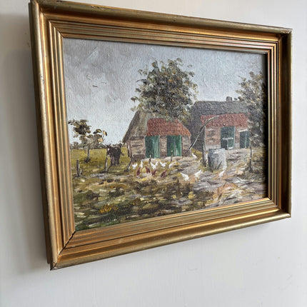 Detailed Landscape Oil Painting "Framed Painting" Elegant Artwork Holland Art Shop