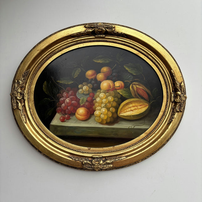 Timeless Still Life Oil Painting "Fruit Bowl" Elegant Art Holland Art Shop