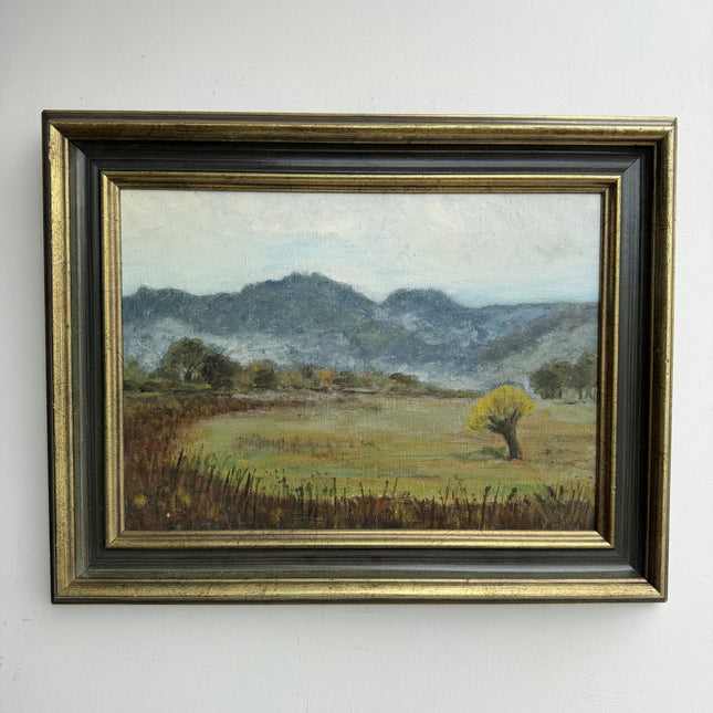 Expressive Landscape Oil Painting "Yellow Tree" Classic Art Holland Art Shop