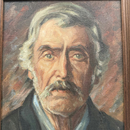 Handcrafted Portrait Oil Painting "Older Man" Elegant French Art Holland Art Shop