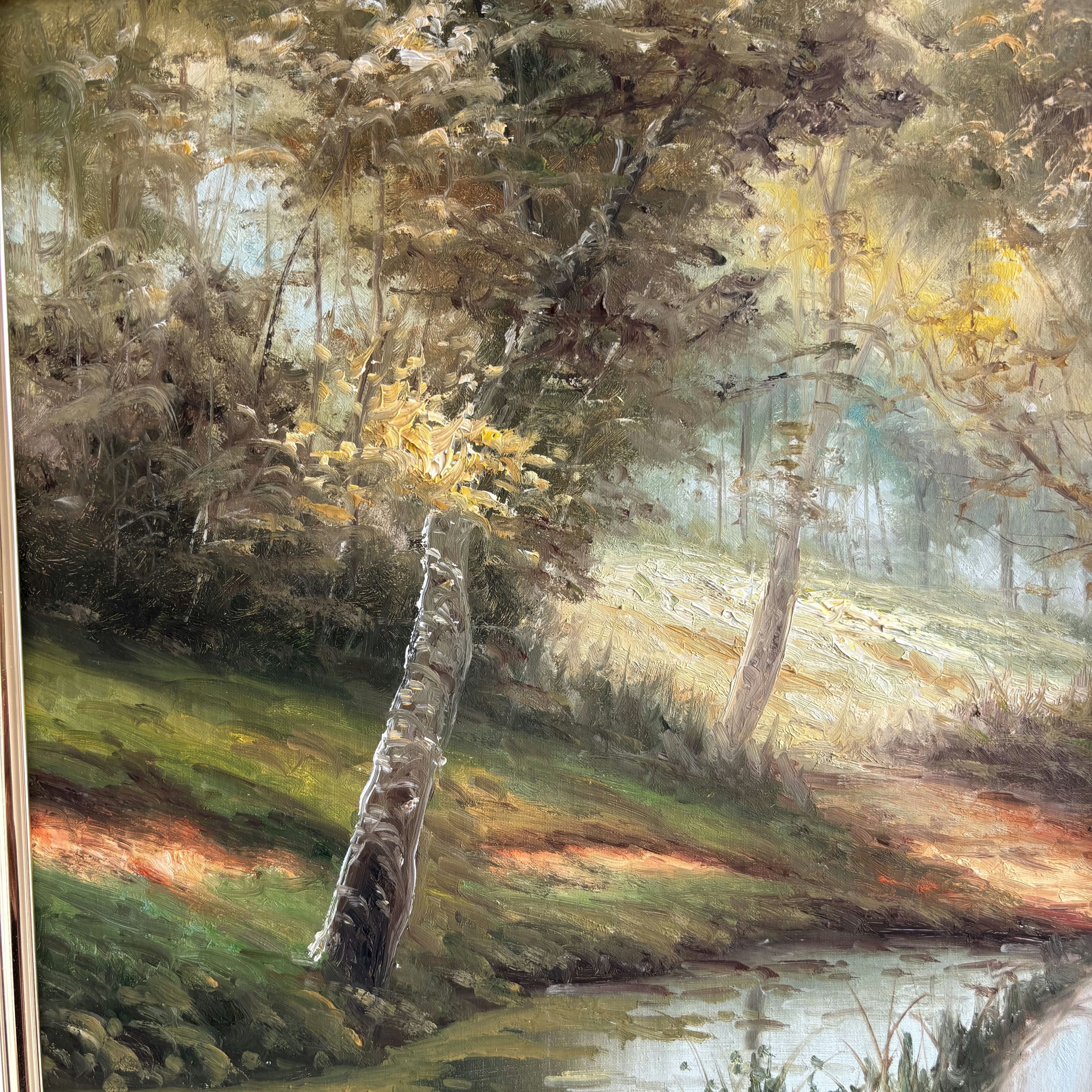 Classic Landscape Oil Painting 