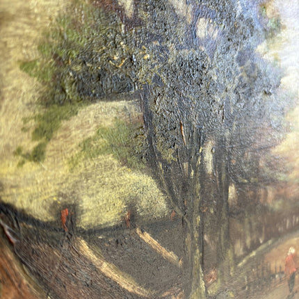 Timeless Landscape Oil Painting "Tall Tree" Refined Artwork Holland Art Shop