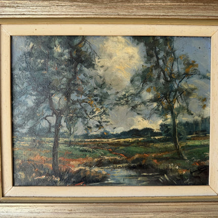 Expressive Landscape Oil Painting "Framed Painting" Elegant Small Art Holland Art Shop