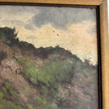 Detailed Landscape Oil Painting "Grassy Hill" Timeless Spanish Art Holland Art Shop