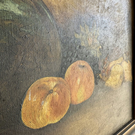 Classic Still Life Oil Painting "Fruit Jug" Detailed Artwork Holland Art Shop