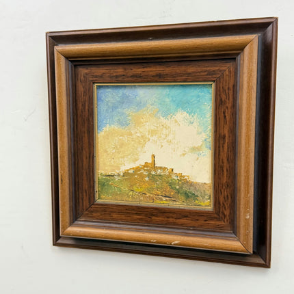 Elegant Scenery Oil Painting "Thick Paint" Traditional Small Art Holland Art Shop